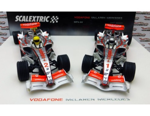 MCLAREN MERCEDES MP4/22 PACK 2 VODAFONE REF.6325 TECNITOYS