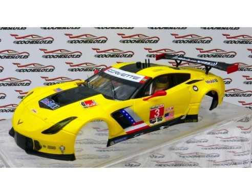 CARROCERIA CORVETTE AMARILLO SCALEAUTO