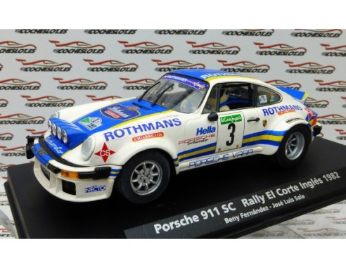 PORSCHE 911 SC RALLY EL CORTE INGLES 1982 A963 REF.88153 FLY