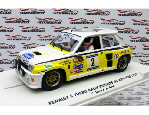 RENAULT 5 TURBO RALLY PRINCIPE DE ASTURIAS 1985 FOROSLOT NOVIEMBRE 2022 REF.E2051 FLY