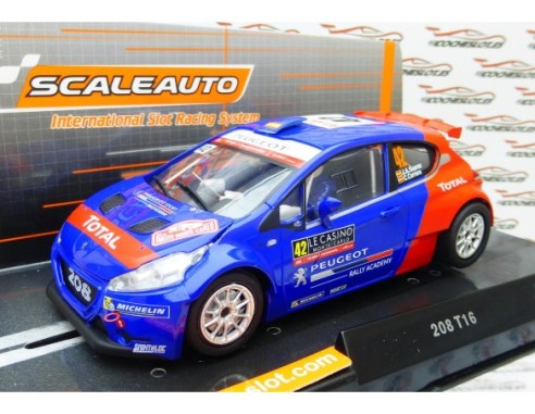 PEUGEOT 208 T16 MONTECARLO 2016 Nº42 REF.SC6214 SCALEAUTO