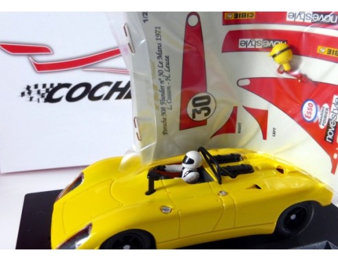 PORSCHE 908 FLUNDER CALCAS DECALS AMARILLO REF.C44 FLY