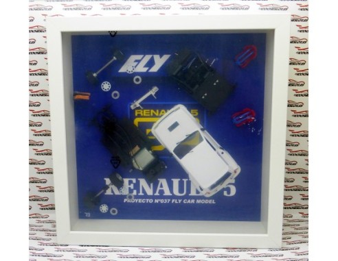 CUADRO DE FLY RENAULT 5 BLANCO