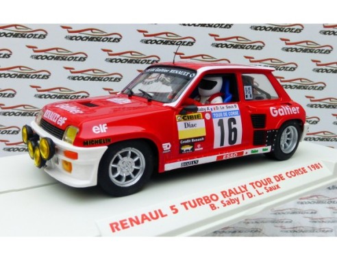 RENAULT 5 GALTIER TOUR DE CORSE 1981 B.SABY LIMPIO REF.E2059 FLY