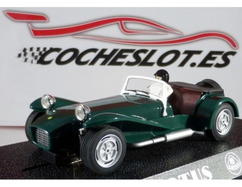 LOTUS Nº7 VERDE SCALEXTRIC UK REF.C2230 SUPERSLOT