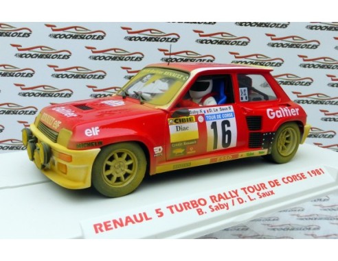 RENAULT 5  GALTIER TOUR DE CORSE 1981 B.SABY SUCIO REF.E2059AR  FLY