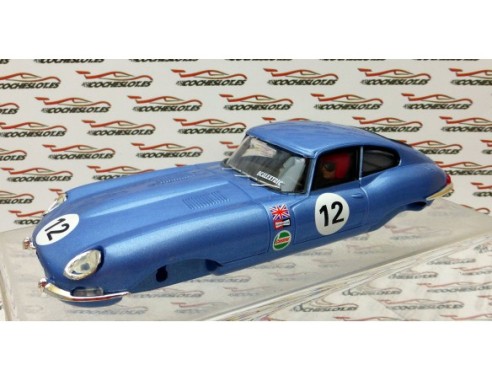 CARROCERIA Y CHASIS JAGUAR E TYPE REF. C-34 AZUL ALTAYA