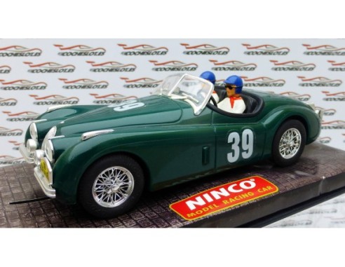 JAGUAR VERDE XK 120 LIEGE - ROME-LIEGE Nº 39 REF.50160 NINCO