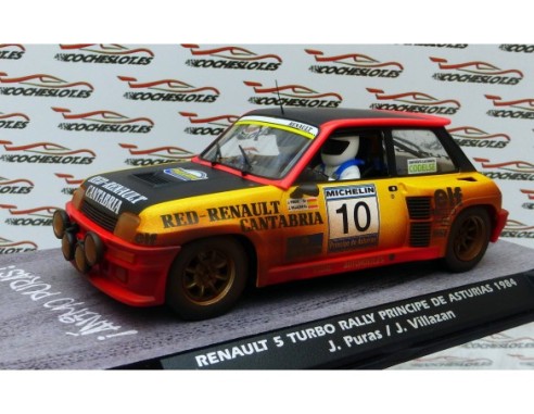 RENAULT 5 TURBO RALLY PRINCIPE DE ASTURIAS 1984 EFECTO SUCIO FOROSLOT MARZO 2023 REF.E2058R FLY