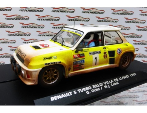 RENAULT 5 RALLY VILLA DE LLANES 1983 GENITO EFECTO SUCIO REF.A2039 FLY