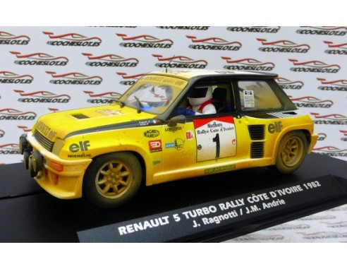 RENAULT 5 RALLYE SAFARI COTE D`IVORE 1982 RAGNOTTI EFCTO SUCIO REF.A2015 FLY