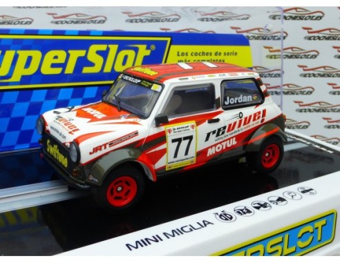 MINI MIGLIA JRT RACING TEAM ANDREW JORDAN REF.H4344 SUPERSLOT