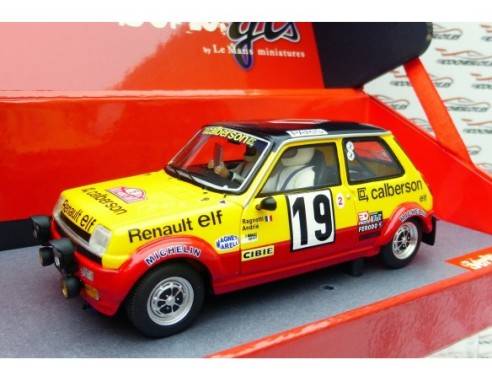 RENAULT 5 ALPINE GR2 Nº19 WINNER MONTE CARLO 1978 REF.GTS132003/19M HOBBY CLASSIC