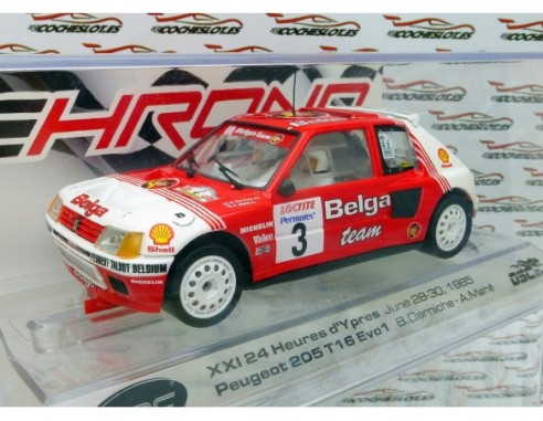 PEUGEOT 205 T16 EVO1 CHRONO Y PRES REF.53604 SRC