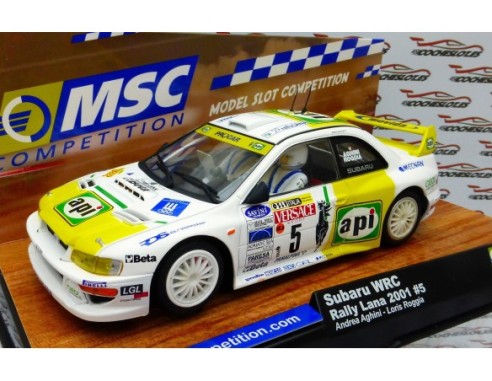 SUBARU WRC RALLY LANA 2001 Nº5 REF.6030 MSC