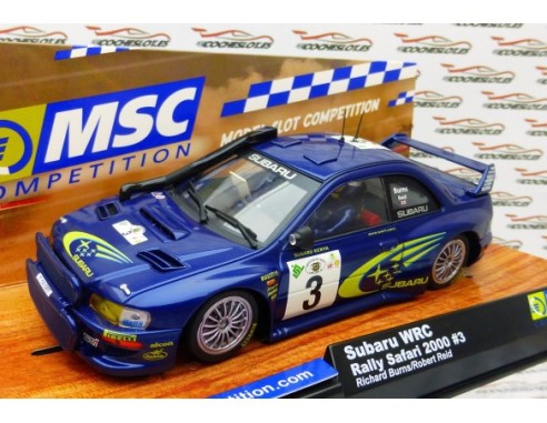 SUBARU WRC RALLY SAFARI 2000 Nº3 REF.6042 MSC