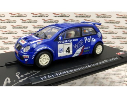 VOLKSWAGEN POLO S1 600 SUBCAMPEONES DE CANARIAS DE RALLY 2006 PONCE. POWER SLOT