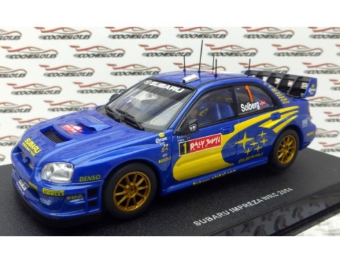 SUBARU NEW AGE IMPREZA WRC 2004 Nº1 WINNER OF RALLY JAPAN REF.13612 AUTOART