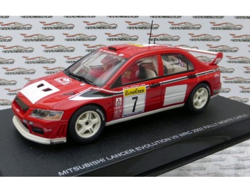 MITSUBISHI LANCER EVO VII WRC 2002 RALLY MONTECARLO REF.13012 AUTOART