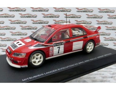 MITSUBISHI LANCER EVO VII WRC 2001 RALLY GREAT BRITAIN REF.13011 AUTOART