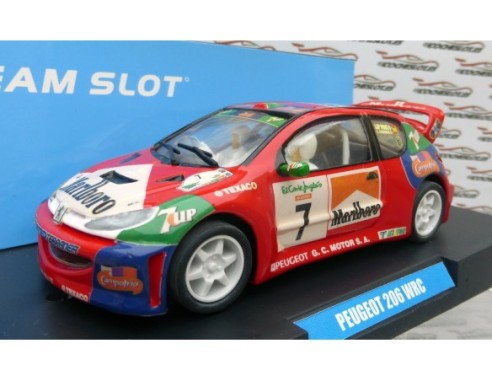 PEUGEOT 206 WRC RALLYE EL CORTE INGLES 2001 J.M.PONCE REF.TS11005 TEAM SLOT