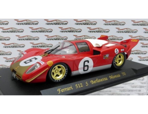 FERRARI 512 S BERLINETTA MONZA 70 Nº6 REF.C23 FLY