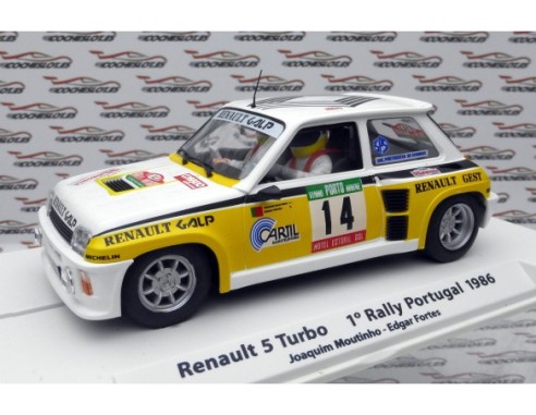 RENAULT 5 TURBO 1st R.PORTUGAL 1986 LIMITED ED.MINI-PARTES REF.99126 FLY