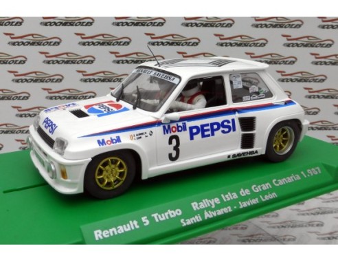 RENAULT 5 TURBO RALLY ISLA DE G.CANARIAS 1987 REF.037302 FLY