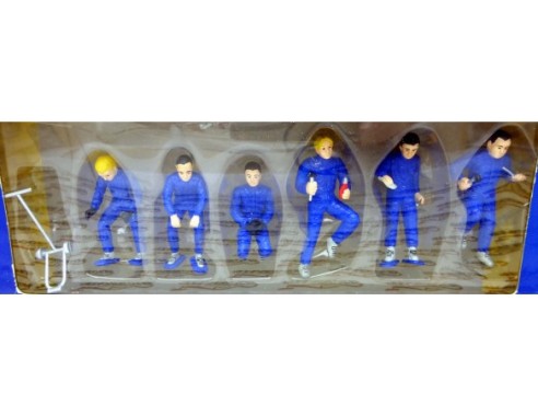 FIGURAS MECANICOS AZULES RALLY REF.8841 TECNITOYS