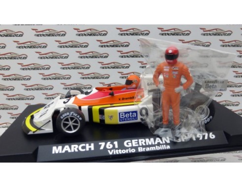 MARCH 761 GERMAN GP 1976 CON PILOTO REF.A2043 FLY