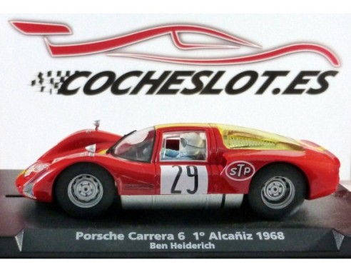 PORSCHE CARRERA 6 1º ALCAÑIZ 1968 A1604 REF.88213  FLY