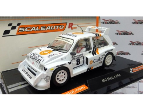 MG METRO 6R4 CLARION 1000 LAKES 1986 R-VERSION REF.SC6153R SCALEAUTO