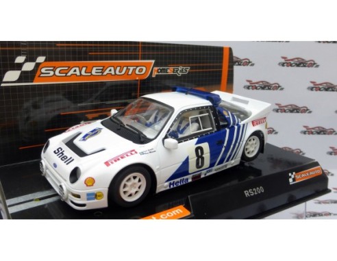 FORD RS200 SWEDLSH RALLY 1986 HOMESERIES REF.SC-6182 SCALEAUTO