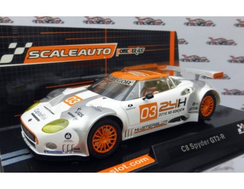 SPYKER C8 SPYDER GT2 R ITD MASTER SLOT 2016 REF.SC6124 SCALEAUTO