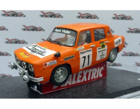 RENAULT 8 TS P.RALLY CATALUÑA 1981 DECORACION ARTESANAL REF.7 COCHESLOT