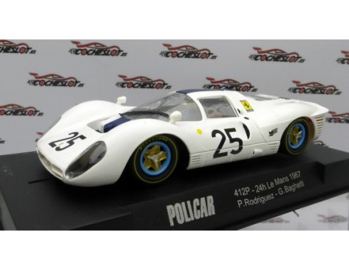 FERRARI 412P Nº25 24H LE MANS 1967 REF.CAR06d POLICAR