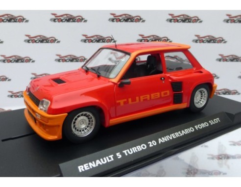 RENAULT 5 TURBO 20 ANIVERSARIO FORO SLOT REF.E2078 FLY