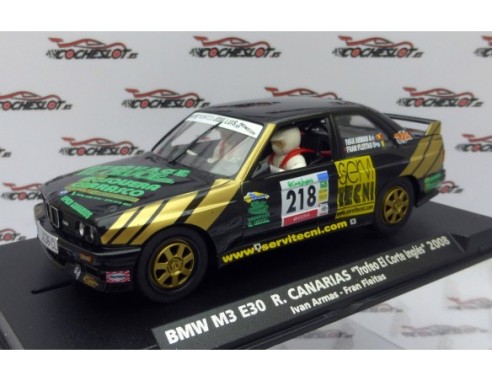 BMW M3 E30 RALLYE CANARIAS 2008 TROFEO EL CORTE INGLES REF.F10302 FLYSLOT