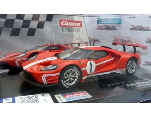 FORD GT RACE CAR TIME TWIST Nº1 REF.27596 CARRERA EVOLUTION