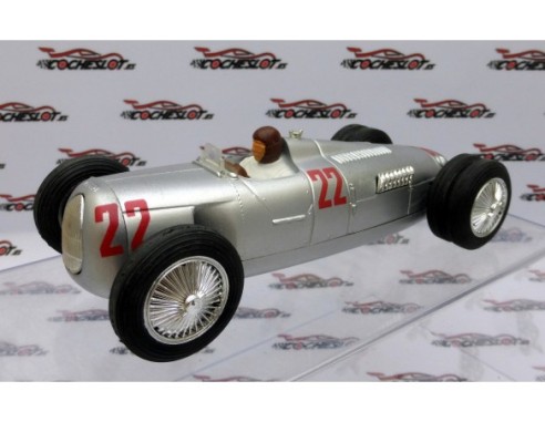 AUTO UNION TYPE C DOBLE RUEDA TRASERA 1936 PLATA REF.CV 012 PINK KAR