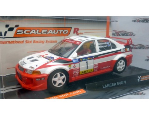 EVO V 1998 TOMMI MAKINEN Nº1 RALLY SPAIN  REF.SC6285R SCALEAUTO