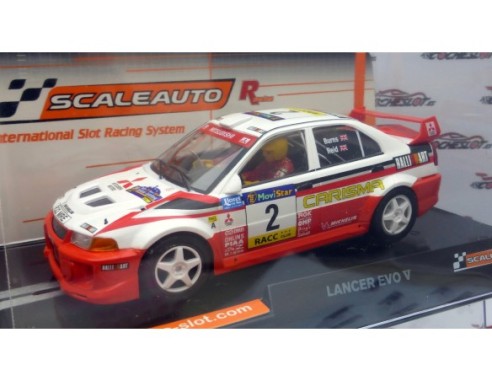 EVO V 1998 RICHARDS BURNS Nº2 RALLY SPAIN  REF.SC6286R SCALEAUTO