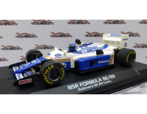 FORMULA 86/89 ROTHMANS DH Nº0 LIVERY REF.0367IL NSR