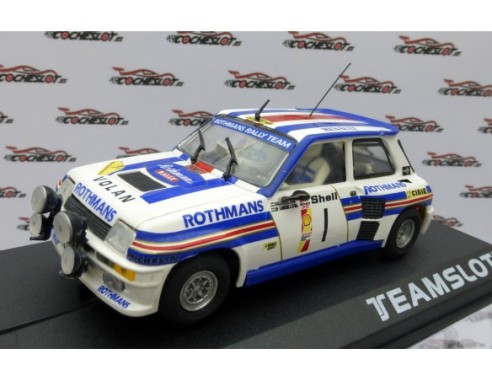 RENAULT 5 TURBO ROTHMANS AÑO 2002 REF. 72702 TEAM SLOT