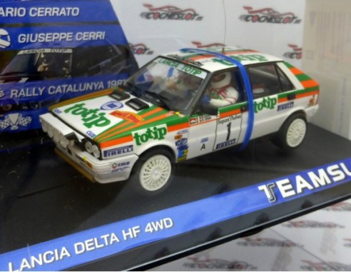 LANCIA DELTA HF4WD RALLYE CATALUÑA 87 REF.12908 TEAM SLOT