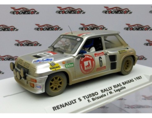 RENAULT 5 TURBO RALLY RIAS BAIXAS 1987 SUCIO REF.E2082AR FLY