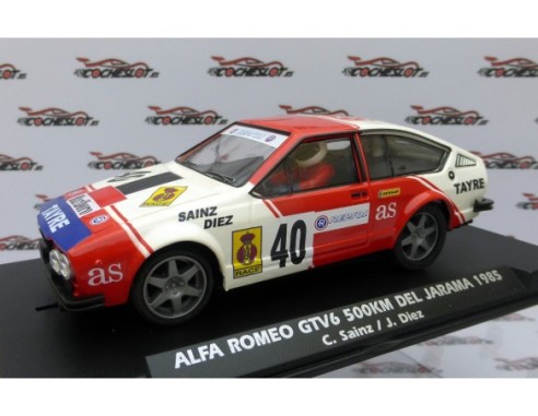 ALFA ROMEO GTV6 500KM DEL JARAMA 1985 C.SAIZ REF.G004 GOM FLY