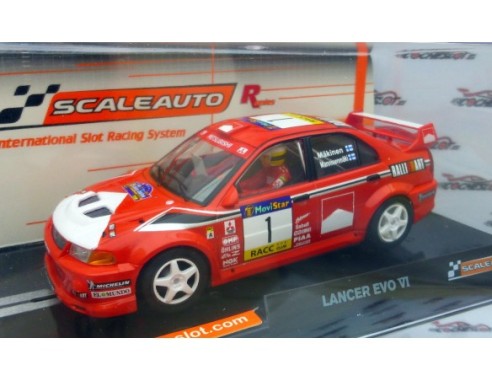 EVO VI RALLY SPAIN 1999 Nº1 REF.SC6316R SCALEAUTO