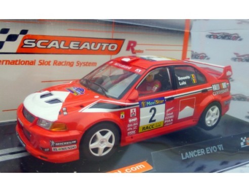 EVO VI 1999 FREDDY LOIX RALLY SPAIN REF.SC6317R SCALEAUTO