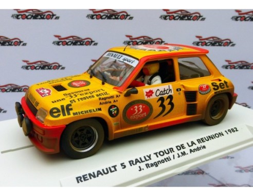 RENAULT 5 RALLY TOUR DE LA REUNION 1982 SUCIO REF.A2080AR FLY